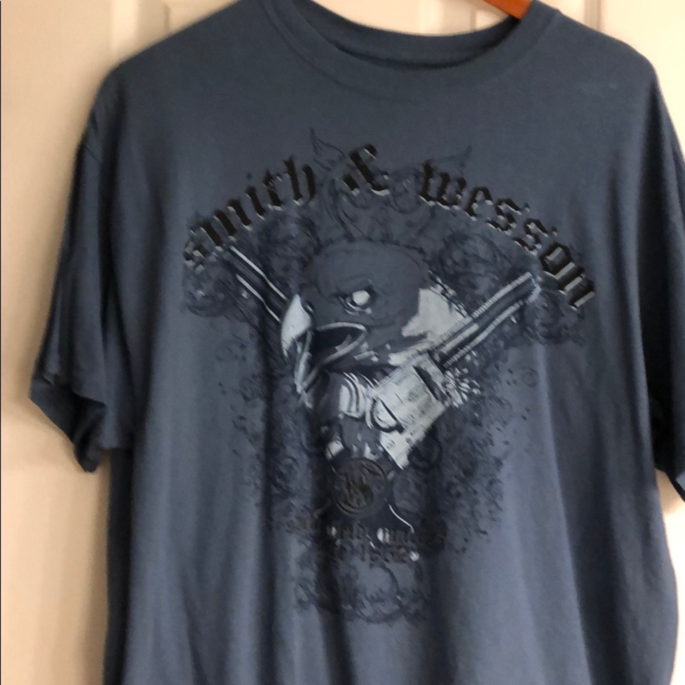Smith & Wesson Blue XL Tee Shirt